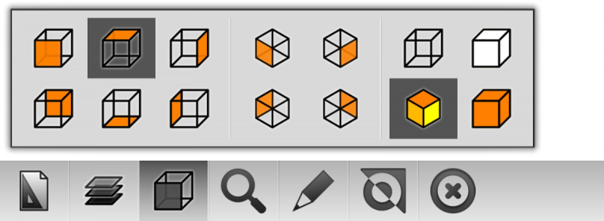 Modos de visualización